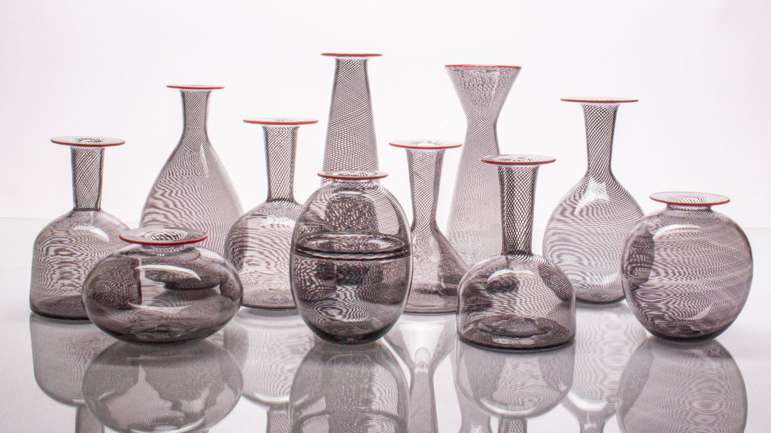 Black cane with lip wraps assortment of shapes