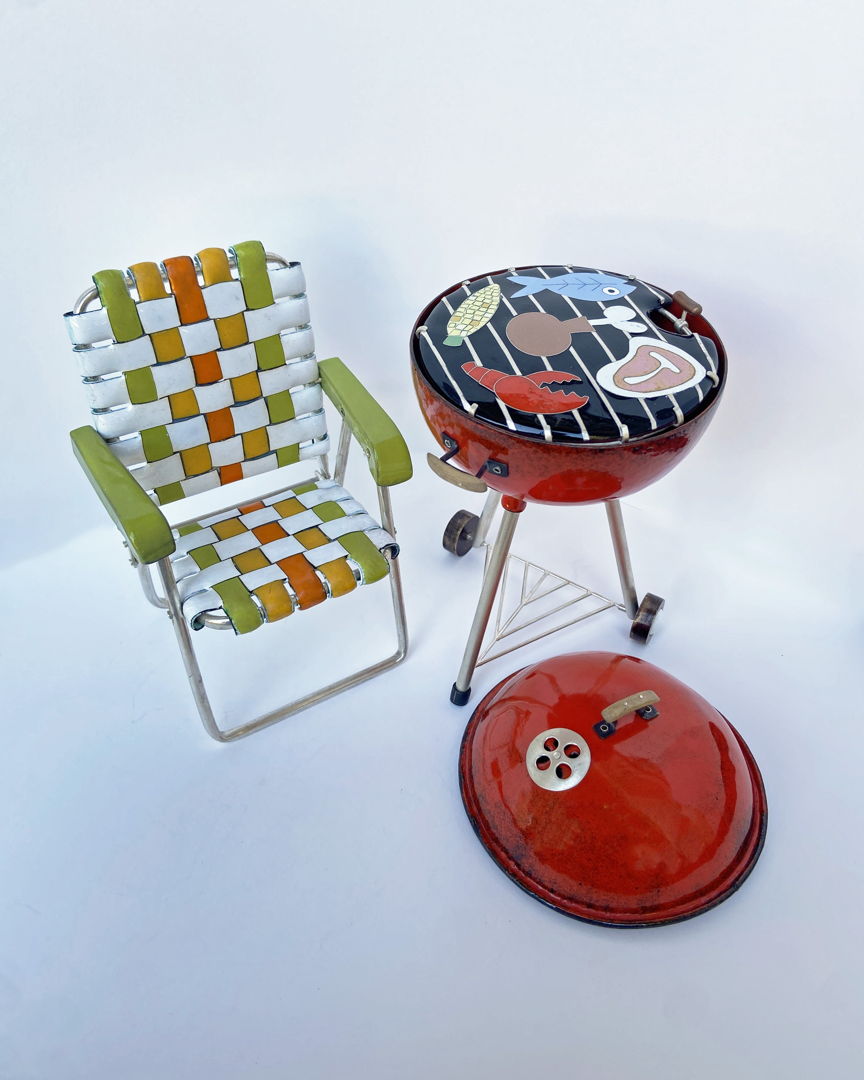 Cloisonné enamel  sterling silver  bronze  wood