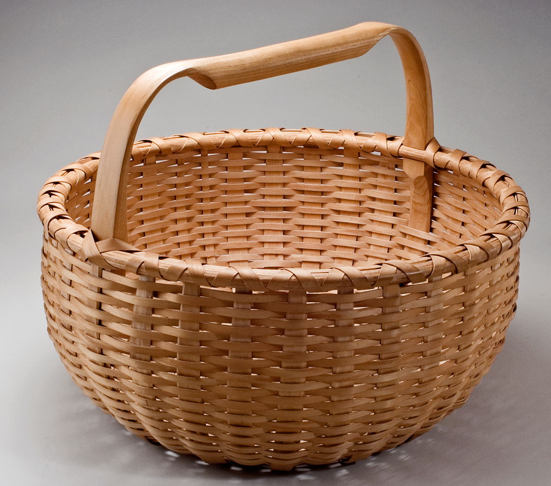 brown ash basket