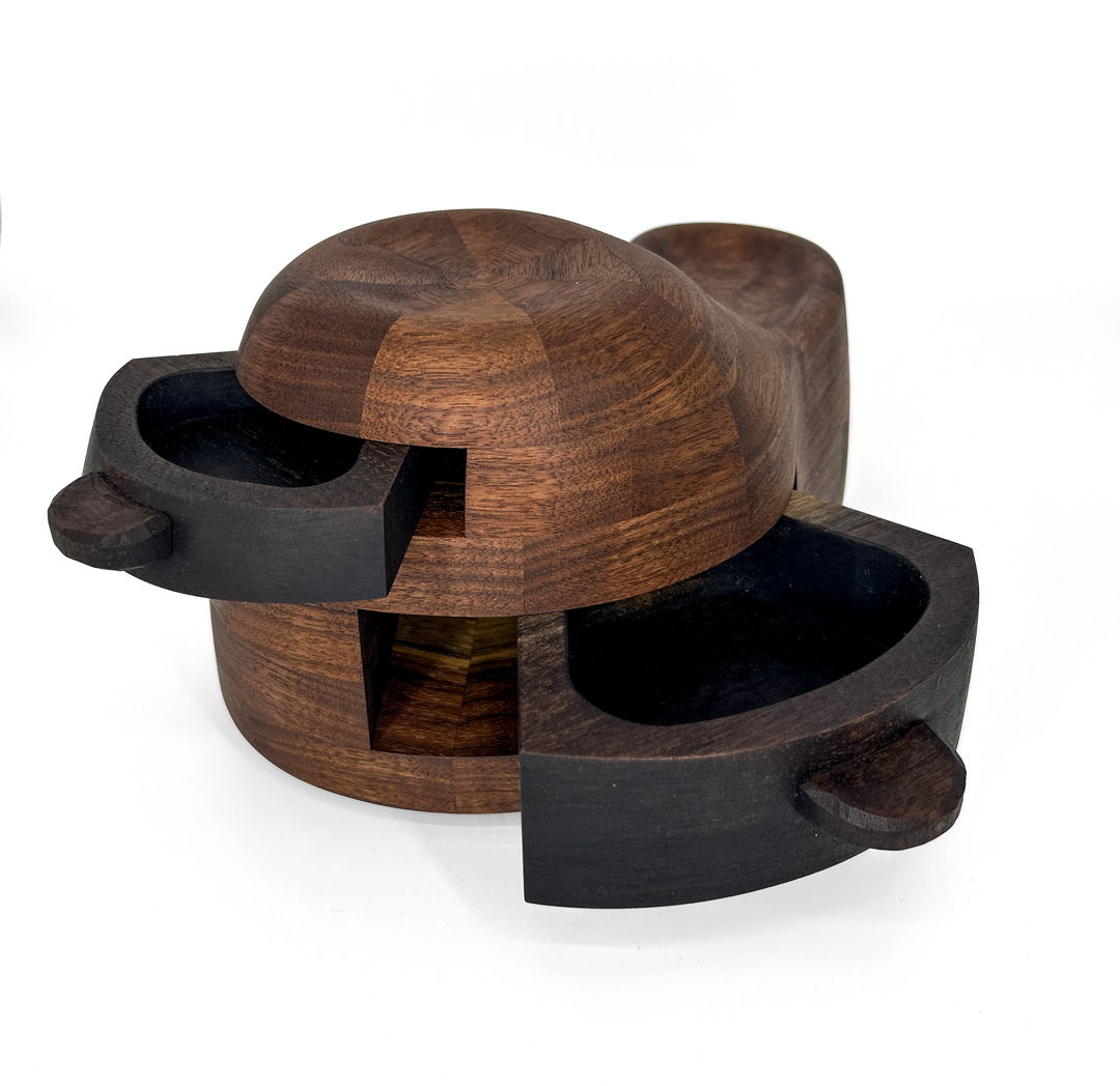 Walnut  ebony  linseed oil finish