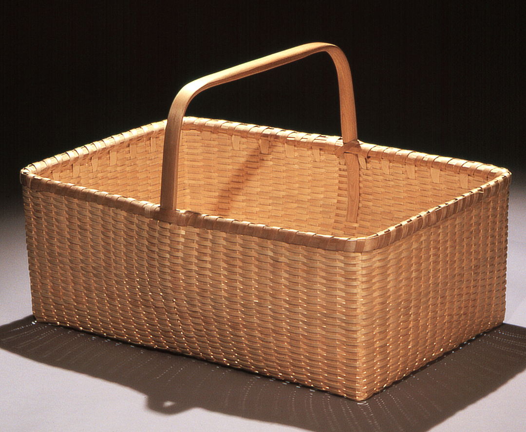 brown ash basket