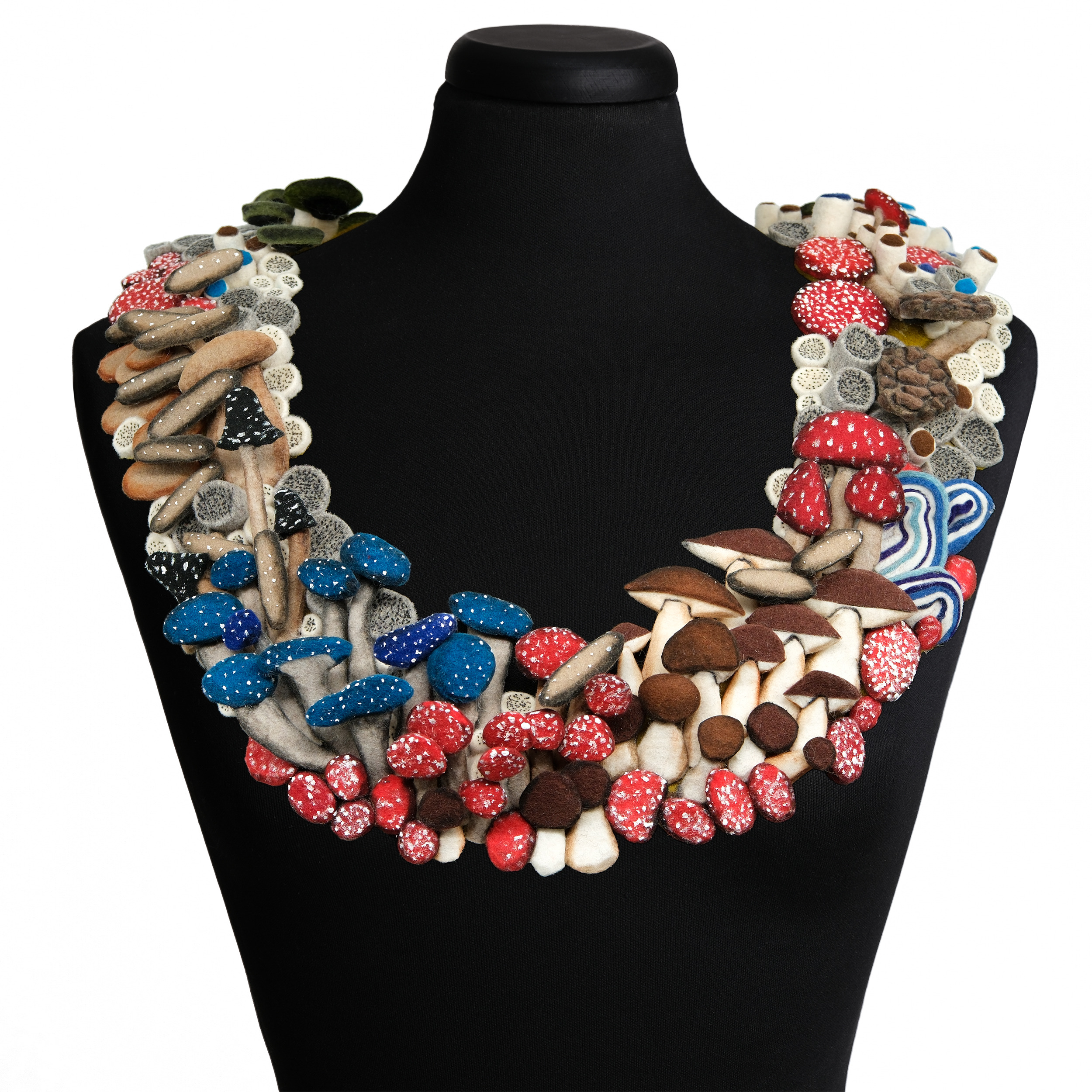 mushroom necklace