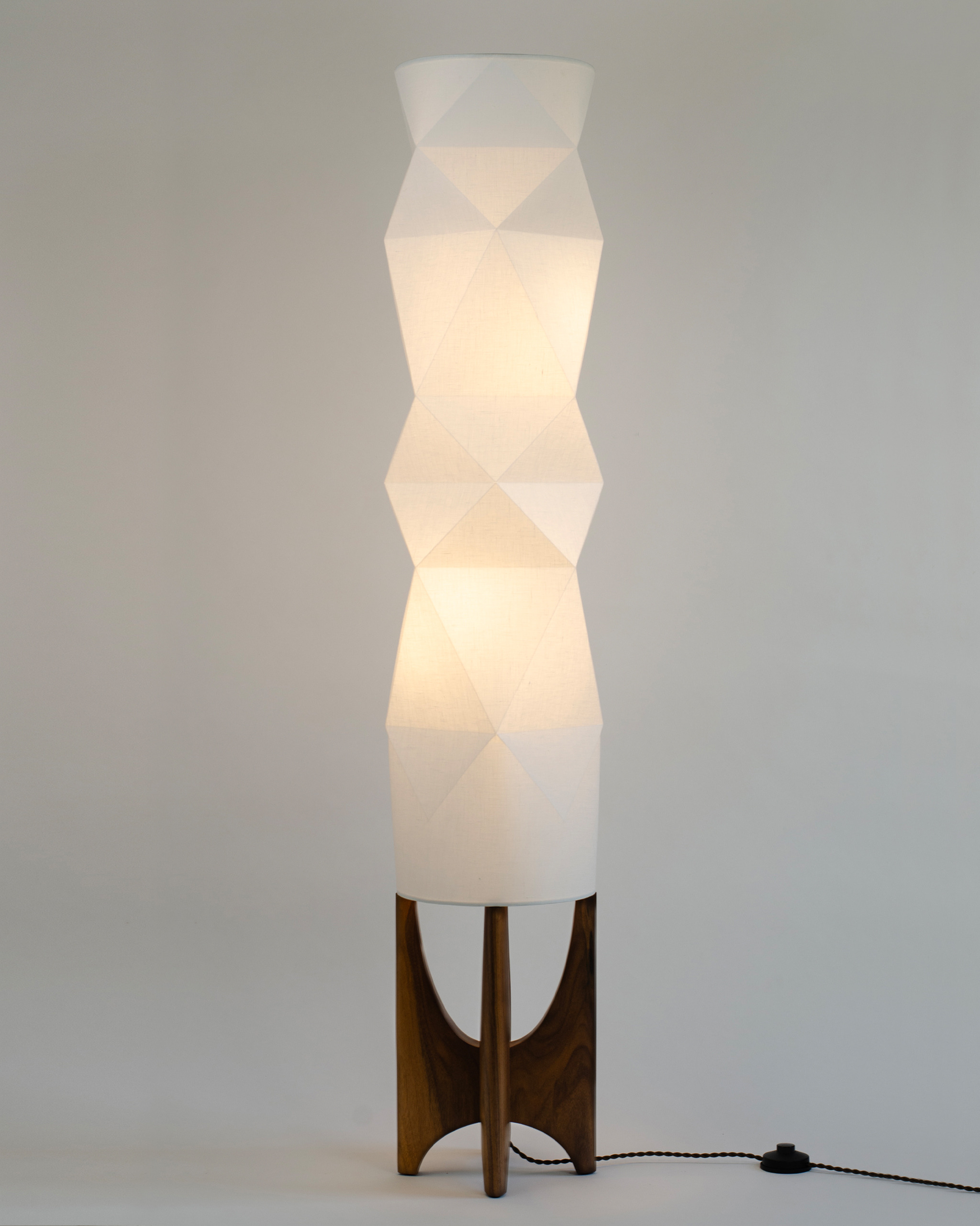 goemetric floor lamp