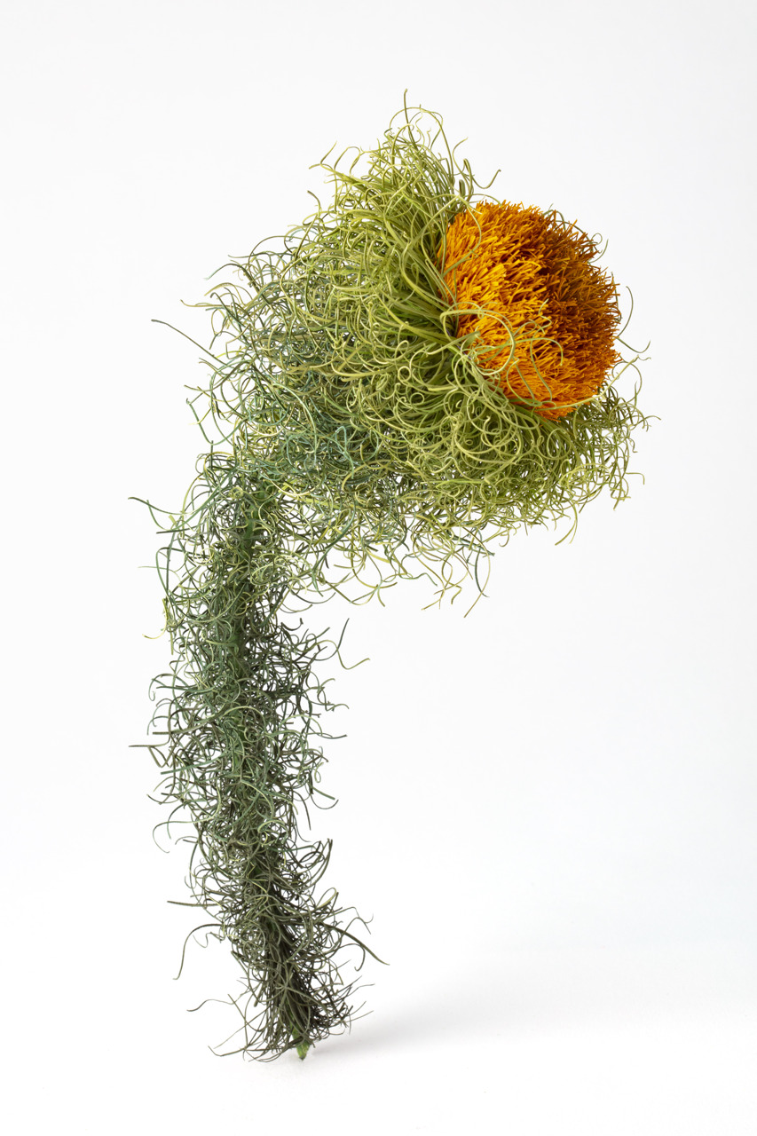 paper flower sculpture