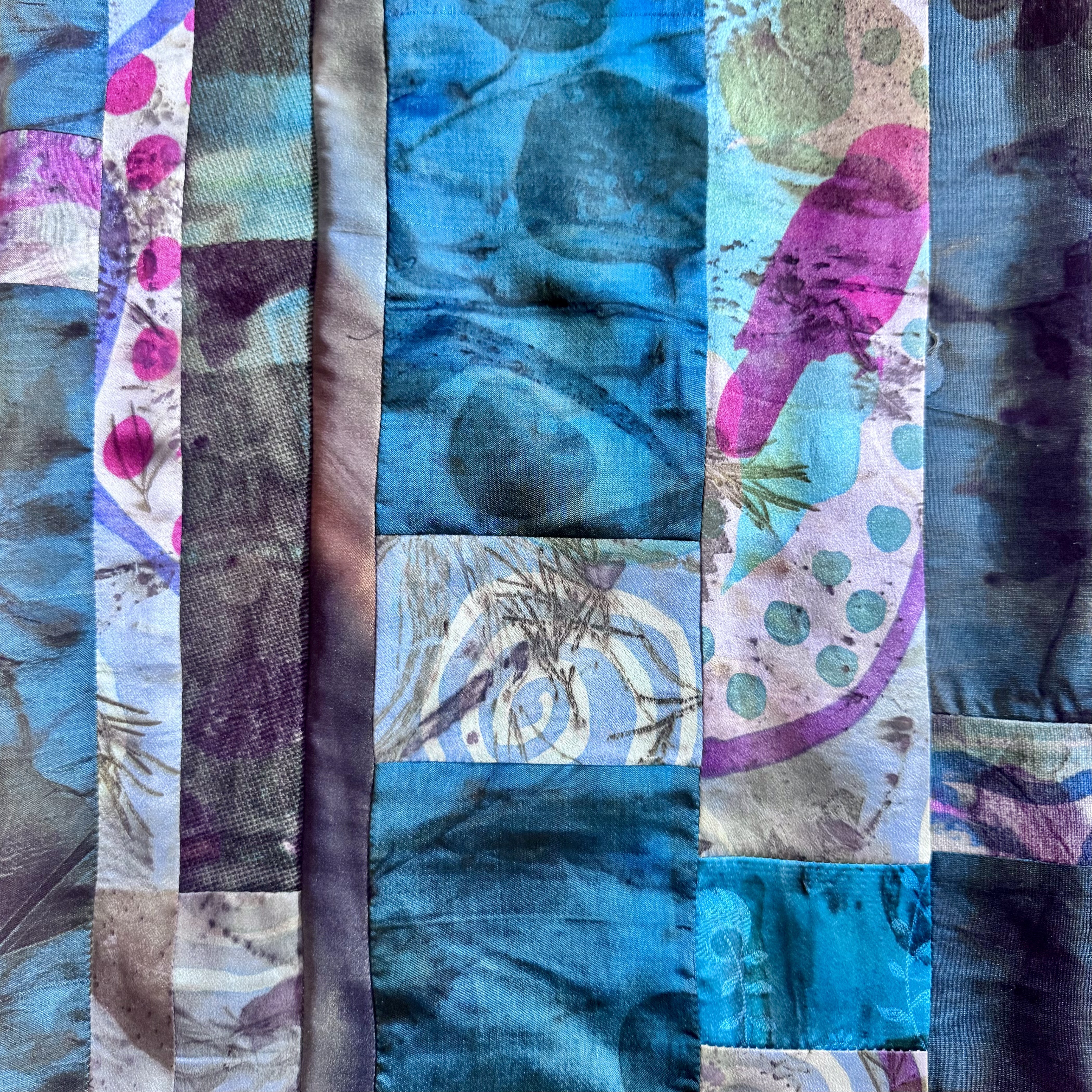 detail view of a scarf