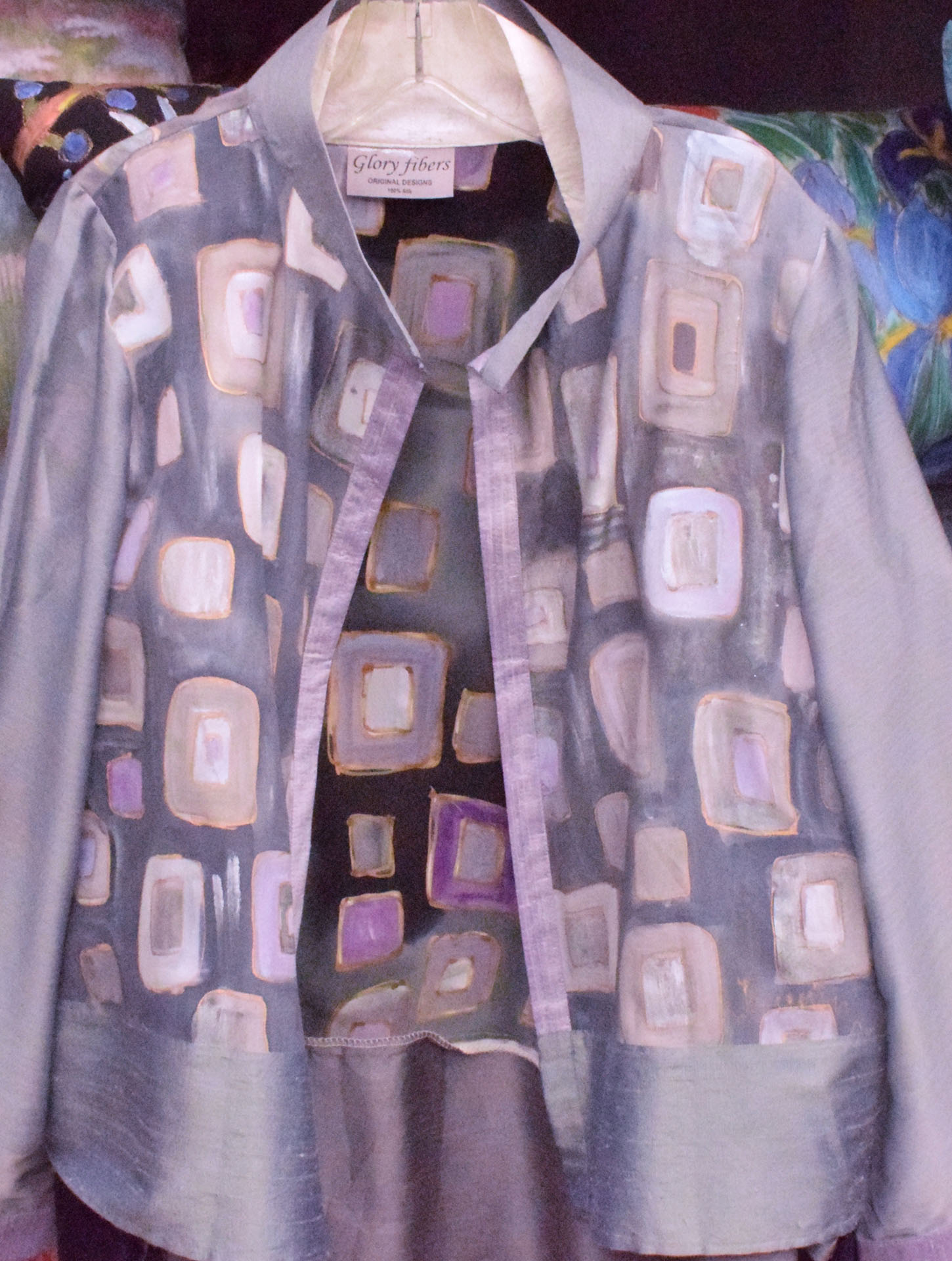 purple jacket