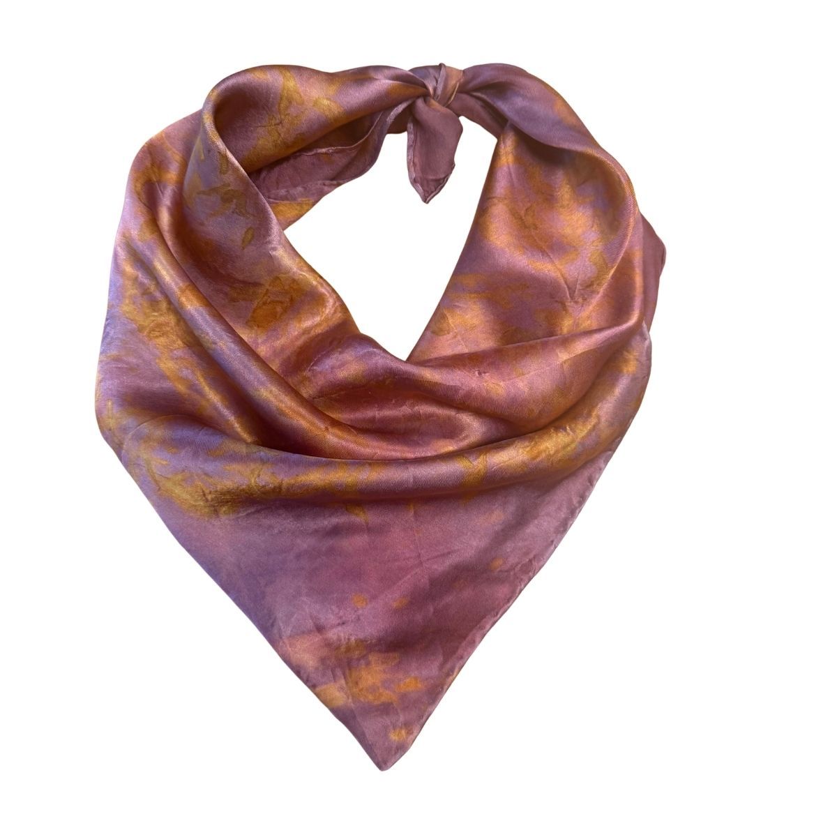 purple and gold scarf