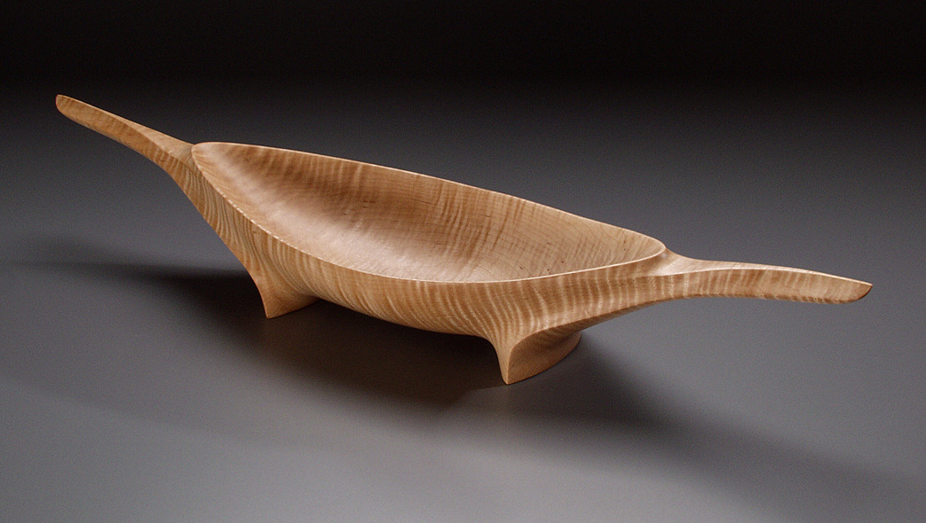 long wooden vessel