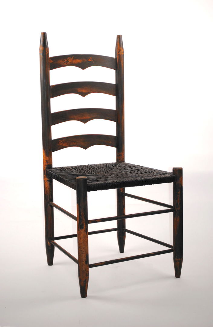 Painted and rusted steel  and annealed wire