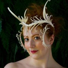All bespoke headdresses are custom fitted  sizing will vary with patron.