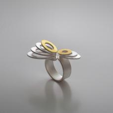 Ring's design is a double entendre inspired by a butterfly's wings and the butterfly effect.