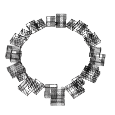 folded  soldered  steel mesh