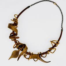 Steam-bent Cherry  Sassafras  Red Oak  Brass