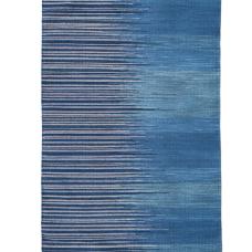 blue woven tapestry