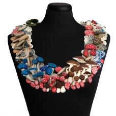 mushroom necklace