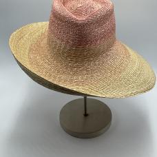 straw brimmed hat