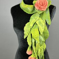 green scarf
