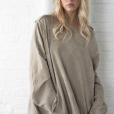 taupe shirt