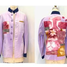 purple and pink jacket