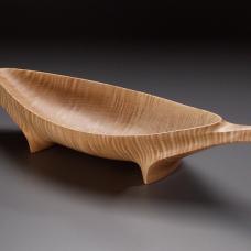 long wooden vessel