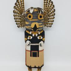 Owl kachina one of many enforcer kachinas commonly seen during the summer dances.