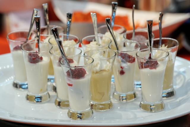 Assorted desserts
